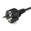 Equip 112151 stroomkabel, zwart, 3 m, netstekker type F, C5-koppeling