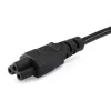 Equip 112151 stroomkabel, zwart, 3 m, netstekker type F, C5-koppeling