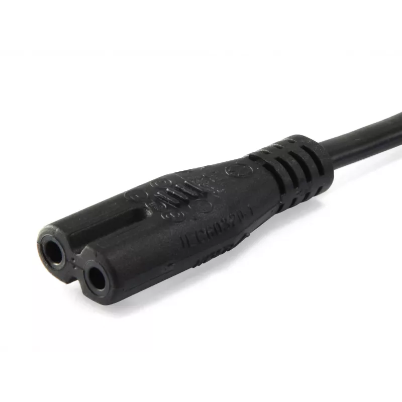 Equip 112161 Zwart 3 m netstekker type C C7-koppeling