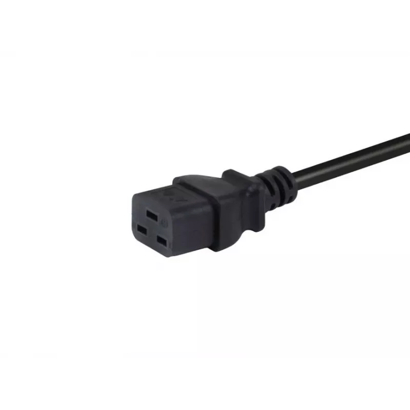 Equip 112131 stroomkabel zwart 3 m IEC C20 IEC C19