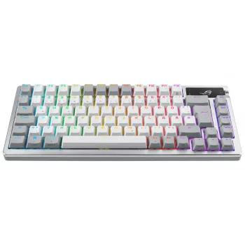 ASUS ROG Azoth witte toetsenbord gaming USB + RF draadloos + Bluetooth QWERTZ Duits
