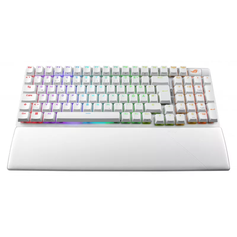 ASUS ROG Strix Scope II 96 Wireless toetsenbord gaming USB + RF draadloos + Bluetooth QWERTZ Duits wit