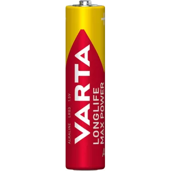 VARTA batterij Longlife Max Power Micro AAA LR03 1x4