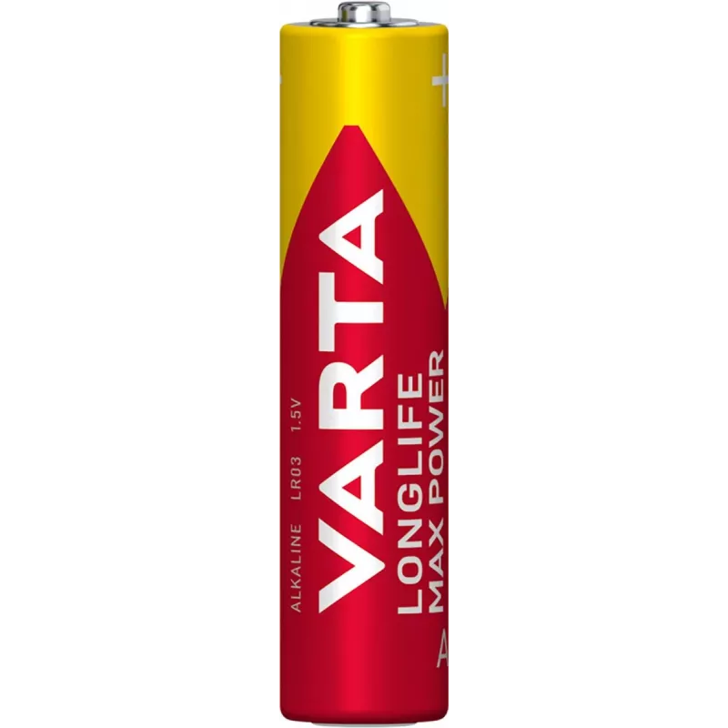VARTA batterij Longlife Max Power Micro AAA LR03 1x4