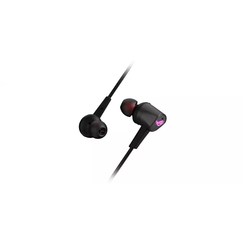 ASUS ROG CETRA II koptelefoon bedraad in-ear gaming USB Type-C zwart