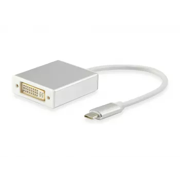 USB Type-C naar DVI-I Dual Link adapter Equip 133453