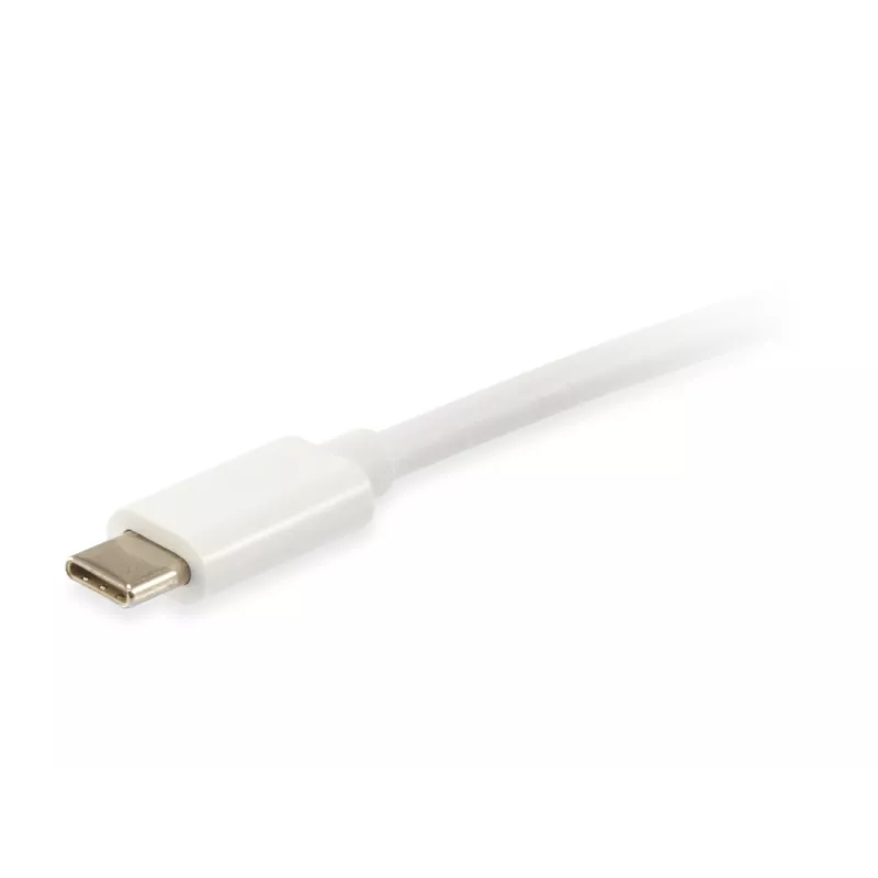 Equip Platinum USB Type-C kabel, 2 m, USB C, USB C, USB 3.2 Gen 2 (3.1 Gen 2), 10 Gbit/s, wit