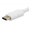 Equip Platinum USB Type-C kabel, 2 m, USB C, USB C, USB 3.2 Gen 2 (3.1 Gen 2), 10 Gbit/s, wit