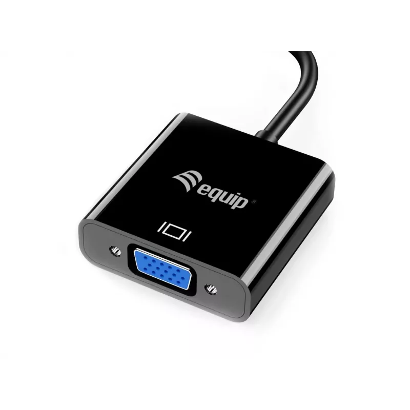 Equip USB 3.0 naar VGA adapter, 3.2 Gen 1 (3.1 Gen 1), USB Type-A, VGA (D-Sub) uitgang, 1920 x 1080 pixel