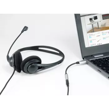 Equip USB-C naar 3,5 mm audio-DAC-adapter