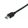 Equip 133348 USB-kabel USB 3.2 Gen 1 (3.1 Gen 1) 15 m USB A zwart