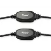 Equip 133348 USB-kabel USB 3.2 Gen 1 (3.1 Gen 1) 15 m USB A zwart