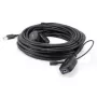 Equip 133348 USB-kabel USB 3.2 Gen 1 (3.1 Gen 1) 15 m USB A zwart