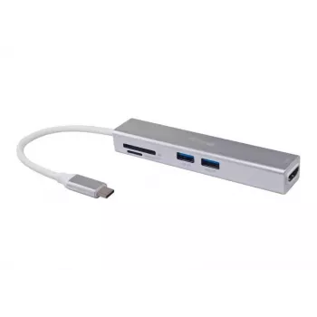 Equip USB-C 5-in-1 multifunctionele adapter
