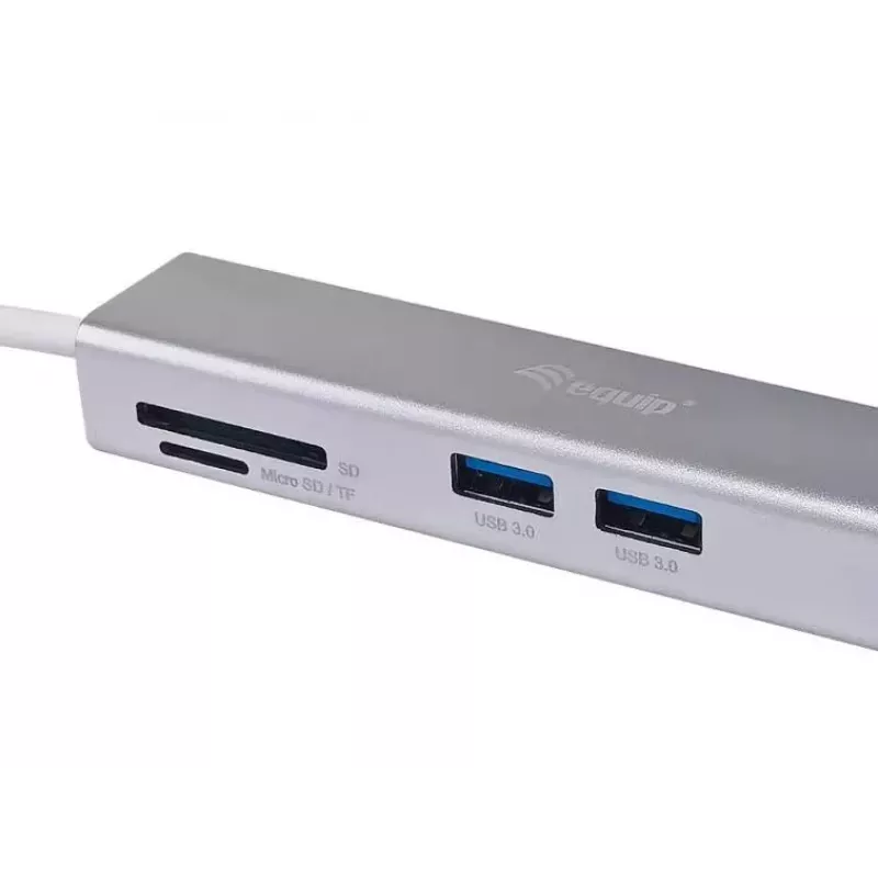 Equip USB-C 5-in-1 multifunctionele adapter