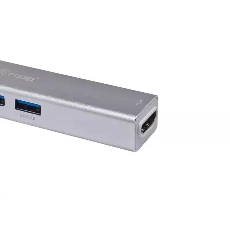 Equip USB-C 5-in-1 multifunctionele adapter