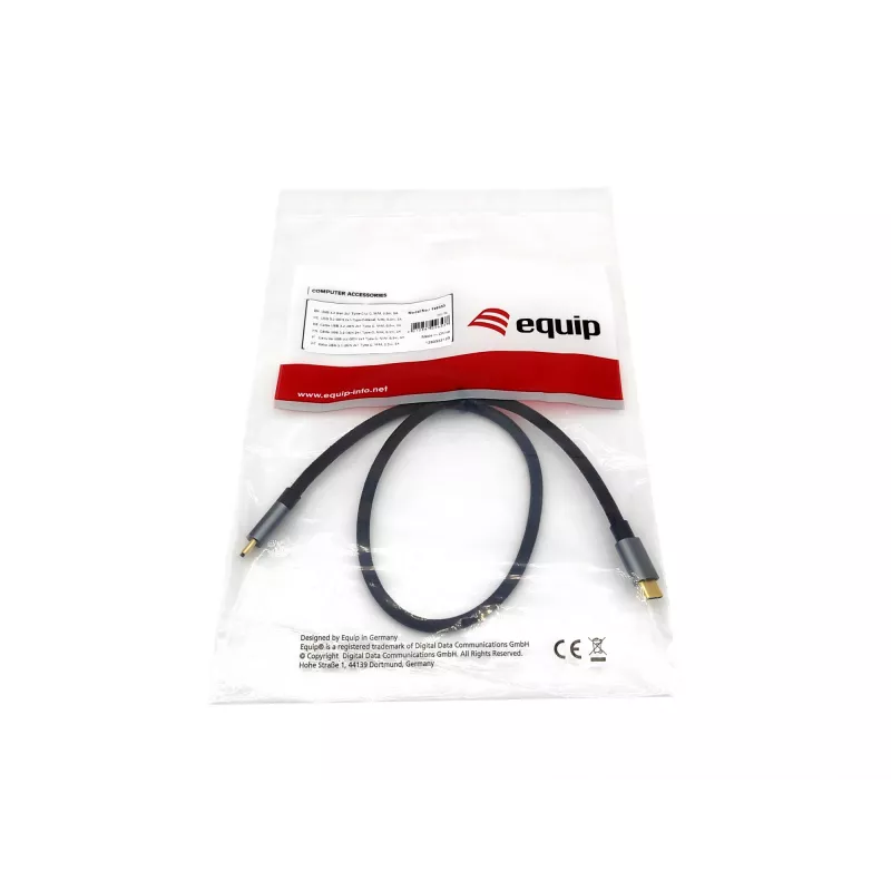 Equip USB 3.2 Gen 2x1 Type-C naar C, M/M, 0,5 m, 5A