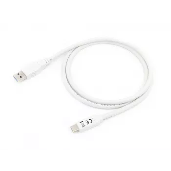 Equip USB 3.2 Gen 1 Type-C naar A kabel, M/M, 1 m, 1 m, USB A, USB C, USB 3.2 Gen 1 (3.1 Gen 1), 5 Gbit/s, wit