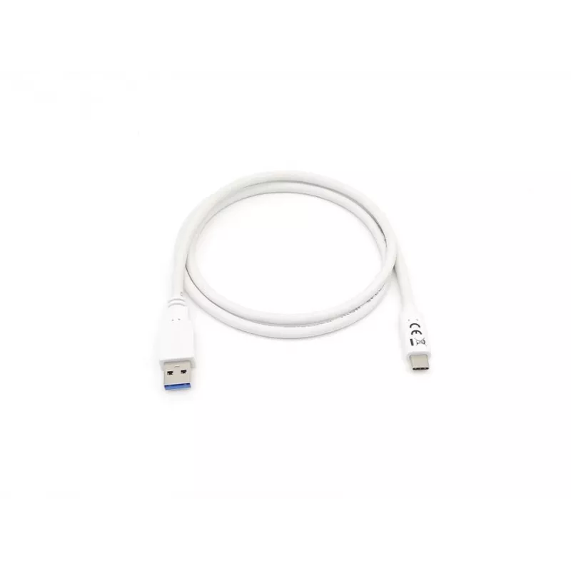 Equip USB 3.2 Gen 1 Type-C naar A kabel, M/M, 1 m, 1 m, USB A, USB C, USB 3.2 Gen 1 (3.1 Gen 1), 5 Gbit/s, wit