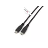 Equip USB 2.0 Type-C naar C, M/M, 2.0 m, 2 m, USB C, USB C, USB 2.0, 0.48 Gbit/s, zwart