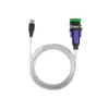 Equip USB-A naar serieel RS-422/485 DB9 adapterkabel, grijs, 1,5 m, USB Type-A, DB-9, stekker, stekker