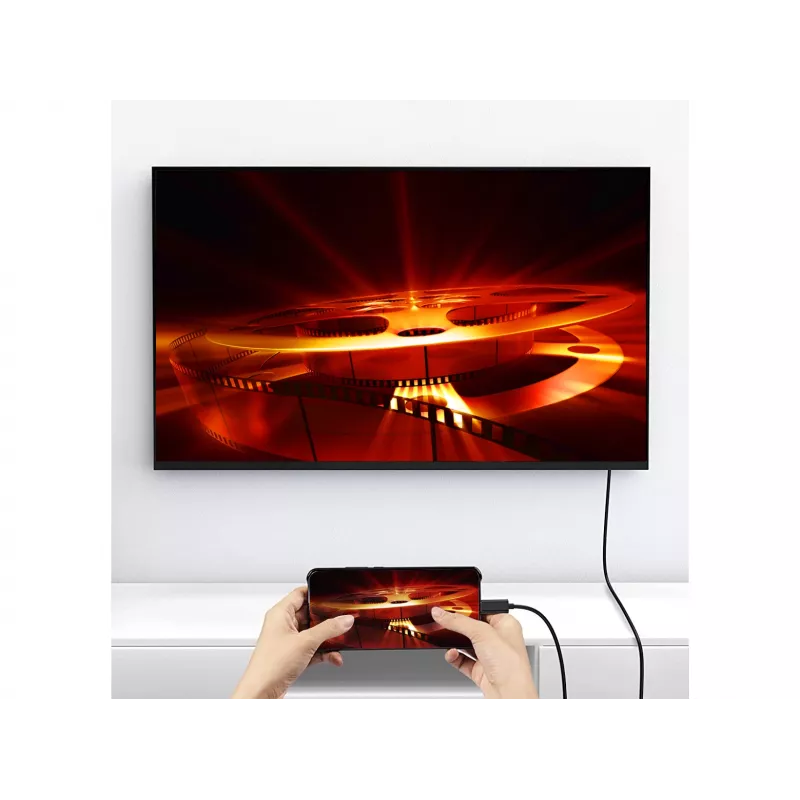 Equip USB-C naar HDMI kabel, M/M, 3,0 m, 4K/30Hz