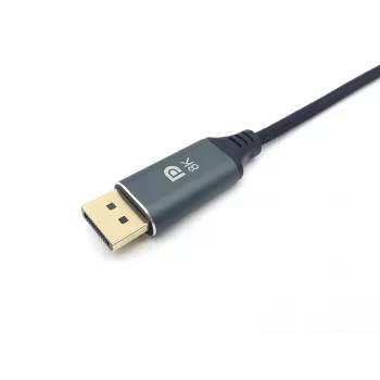 Equip USB-C naar DisplayPort premium kabel, M/M, 3,0 m, 8K/60Hz