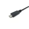 Equip USB-C naar serieel DB9 kabel M/M 1,5 m zwart