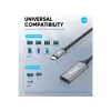 Equip USB-C naar HDMI 2.0 adapter, 4K/60Hz, 0,15 m, USB Type-C, HDMI, stekker, bus, recht