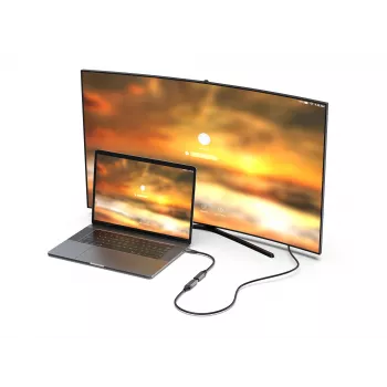 Equip USB-C naar HDMI 2.1 adapter 8K 30Hz 0.15m