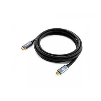 Equip USB 3.2 Gen 2 C naar C kabel, M/M, 2,0m, 5A, PD 100W, 4K/60Hz, 10Gbps