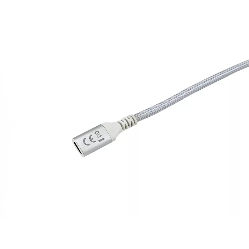 Equip USB 3.2 Gen 2 C naar C verlengkabel, 0,5 m, M/F, 4K/60Hz, 10 Gbit/s, wit