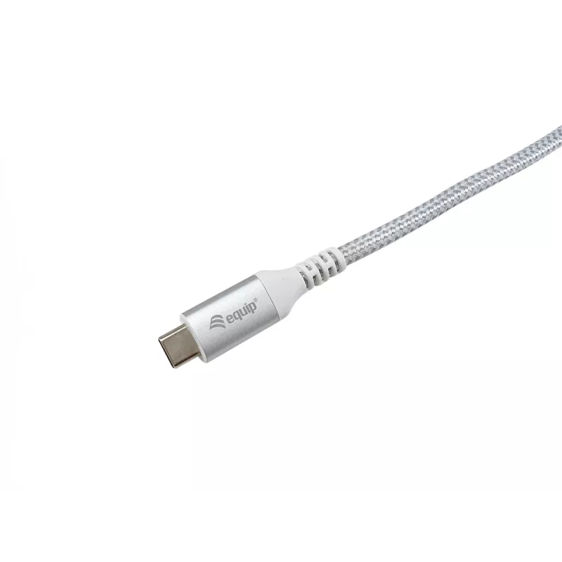 Equip USB 3.2 Gen 2 C naar C verlengkabel, 0,5 m, M/F, 4K/60Hz, 10 Gbit/s, wit