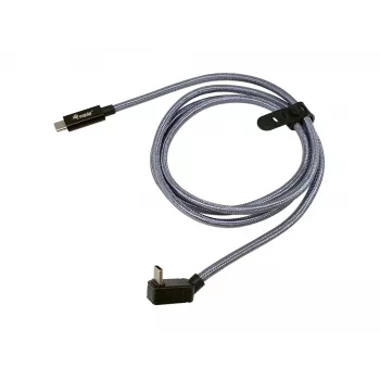 Equip USB 3.2 Gen 2x2 C naar C U-stekker kabel, 1,0 m, zwart, M/M, PD240W, 4K/60Hz, 20 Gbps