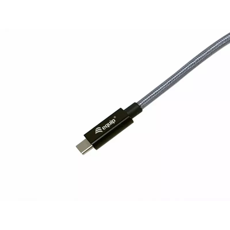 Equip USB 3.2 Gen 2x2 C naar C U-stekker kabel, 3,0 m, zwart, M/M, PD240W, 4K/60Hz, 20Gbps