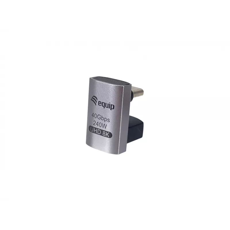 USB 4 C-C U-stekker adapter Equip 133477 40 Gbit/s PD 240 W 2-pack