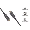 Equip USB-C naar C actieve optische kabel, M/M, 15 m, PD 60 W, 4K/60 Hz, 10 Gbit/s, video+data+PD