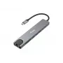 Equip USB-C 8-in-1 multifunctionele adapter, bedraad, USB Type-C, 100 W, 1000 Mbit/s, 1000BASE-T, IEEE 802.3ab