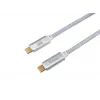 USB-C naar USB-C kabel EQUIP 3,0 m — USB 3.2 Gen 2, 10 Gbps, PD 100 W, 4K/60 Hz, wit
