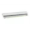 Equip 24-poorts Cat.6 afgeschermd patchpanel, lichtgrijs