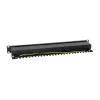 Equip 24-poorts Cat.6 afgeschermd patchpanel, lichtgrijs