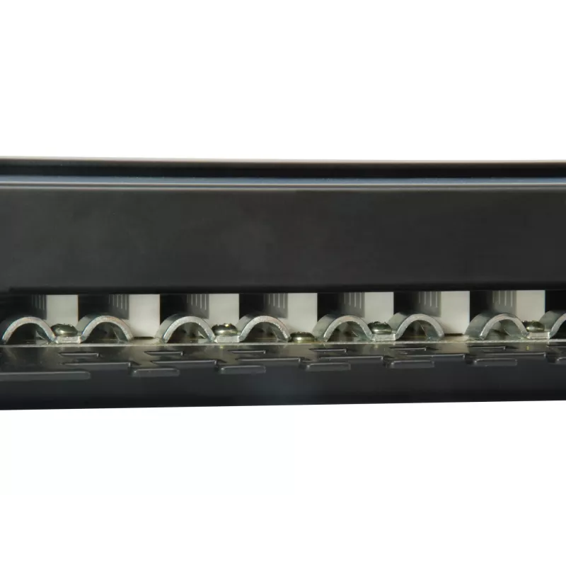 Equip 24-poorts Cat.6 afgeschermd patchpanel, lichtgrijs