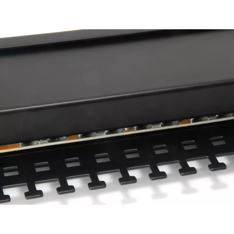Equip 24-poorts Cat.6 afgeschermd patchpanel, lichtgrijs