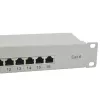 Equip 16-poorts Cat.6 afgeschermd patchpanel, lichtgrijs