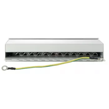 Equip 12-poorts Cat.6 desktop patchpanel, lichtgrijs