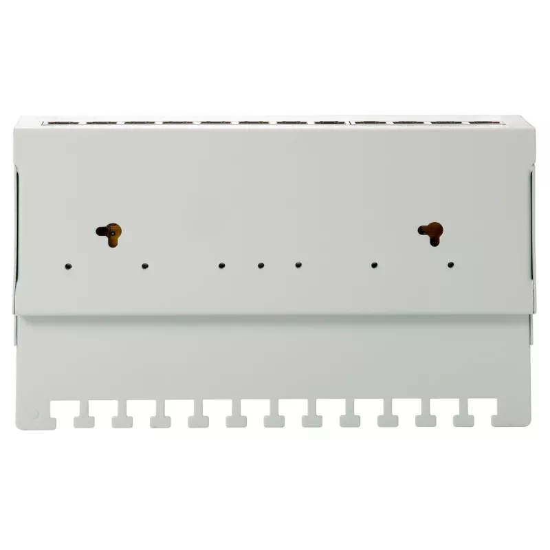 Equip 12-poorts Cat.6 desktop patchpanel, lichtgrijs
