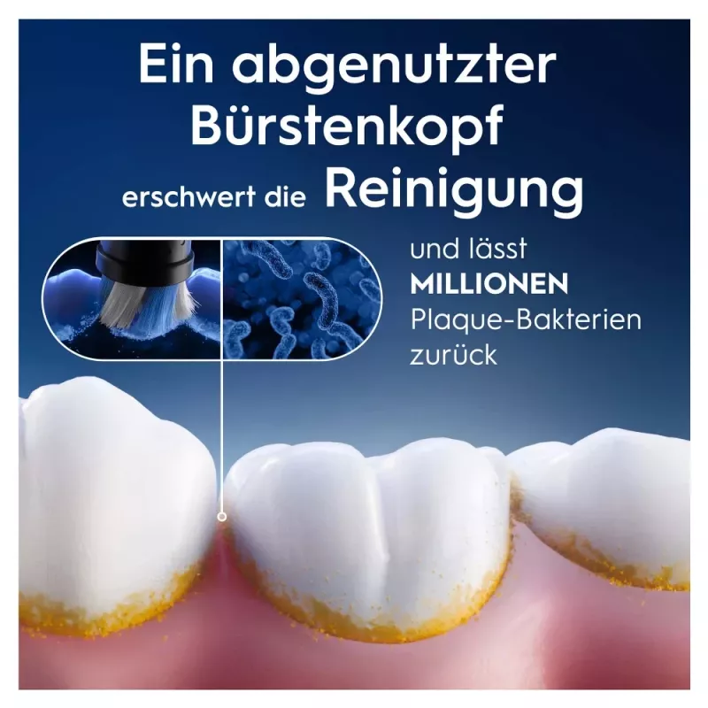 Oral-B iO Ultimate Clean vervangborstelkoppen, wit, 2 stuks