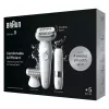 Epilator BRAUN Silk-épil 9 SES9-341 — 40 pincetten, wet & dry, 50 min. accu, 2 snelheden, wit