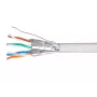 Equip Cat.6 U/UTP installatiekabel, LSZH, 100 m, 100 m, Cat6, U/UTP (UTP), grijs