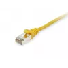 Patchkabel Equip Cat.6A S/FTP RJ-45 1,0 m geel